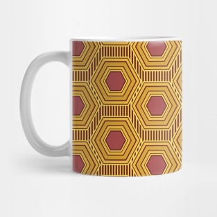 Simple Hexagpn Pattern Mug